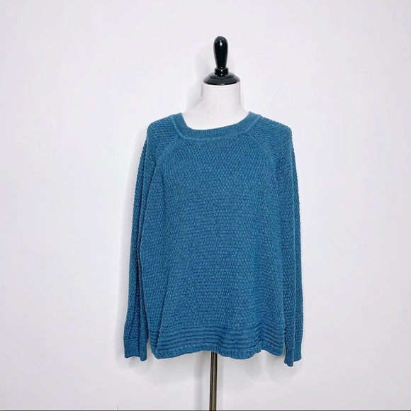 Old Navy Sweaters - Old Navy Waffle Knit marled Crewneck sweater